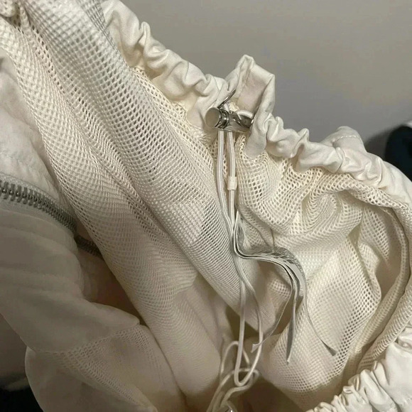 Forever 21 lightweight jumper white jacket size Large - Picture 5 of 5